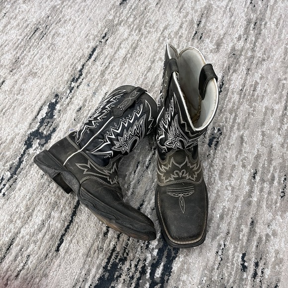 Durango Cowboy Boots Men's Size 8.5 Nice Style Good Cond Western Wear - Picture 5 of 6